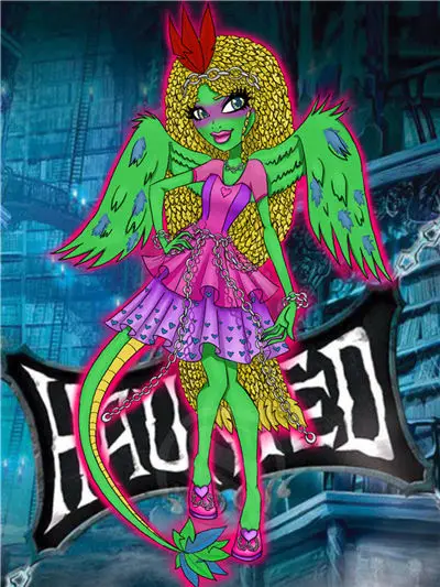 На Заказ Шелковый плакат Monster High большой размер см номер/домашний декоративный плакат#-092477 - Цвет: Светло-зеленый