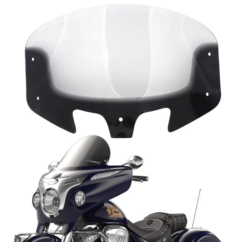 

Motorcycle 12" Windshield for Indian Chieftain & Roadmaster Models 14-18