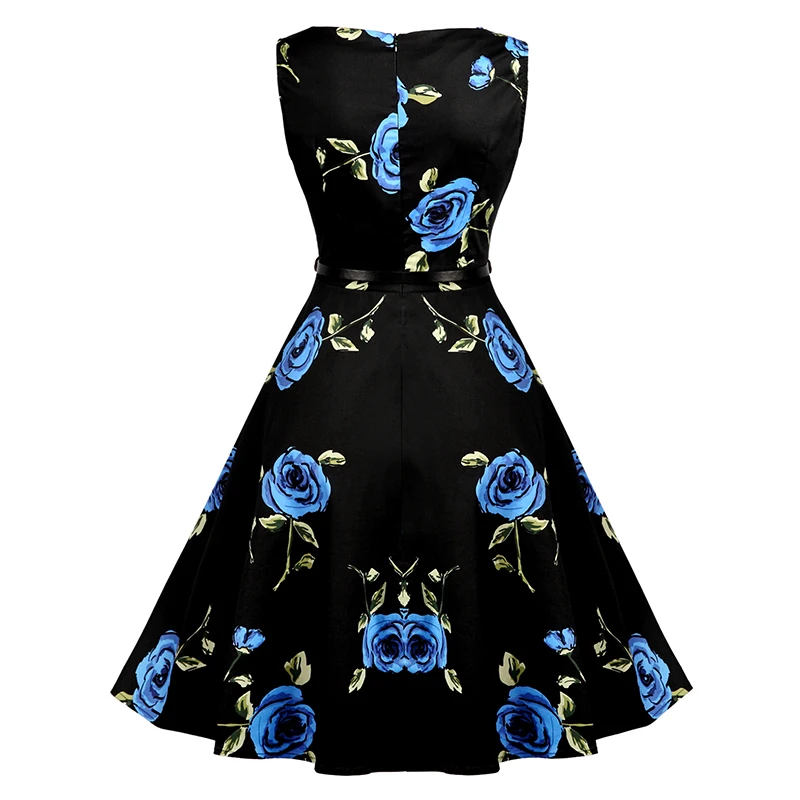 Kostlish-2017-New-Summer-Dress-Women-Floral-Print-Audrey-Hepburn-50s-60s-A-Line-Vintage-Dress-Sleeveless-Party-Dresses-Plus-Size-(16)