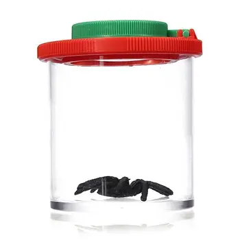 

4X Two Lens Insect Viewer Locket Box Magnifier Bug Magnifying Loupe Kid Toy Gift