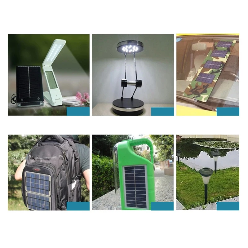 Мини солнечная панель 6 В в 1 Вт мм 110*60 DIY модуль комплект Sunpower Система Painel