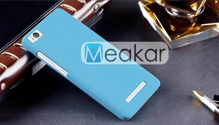 cases for xiaomi blue Nhựa Mờ Coque Bao 5.0For Xiaomi Mi4C Dành Cho Xiaomi Mi4C Mi4I Mi 4C 4I Lưng Điện Thoại Coque Cover xiaomi leather case chain