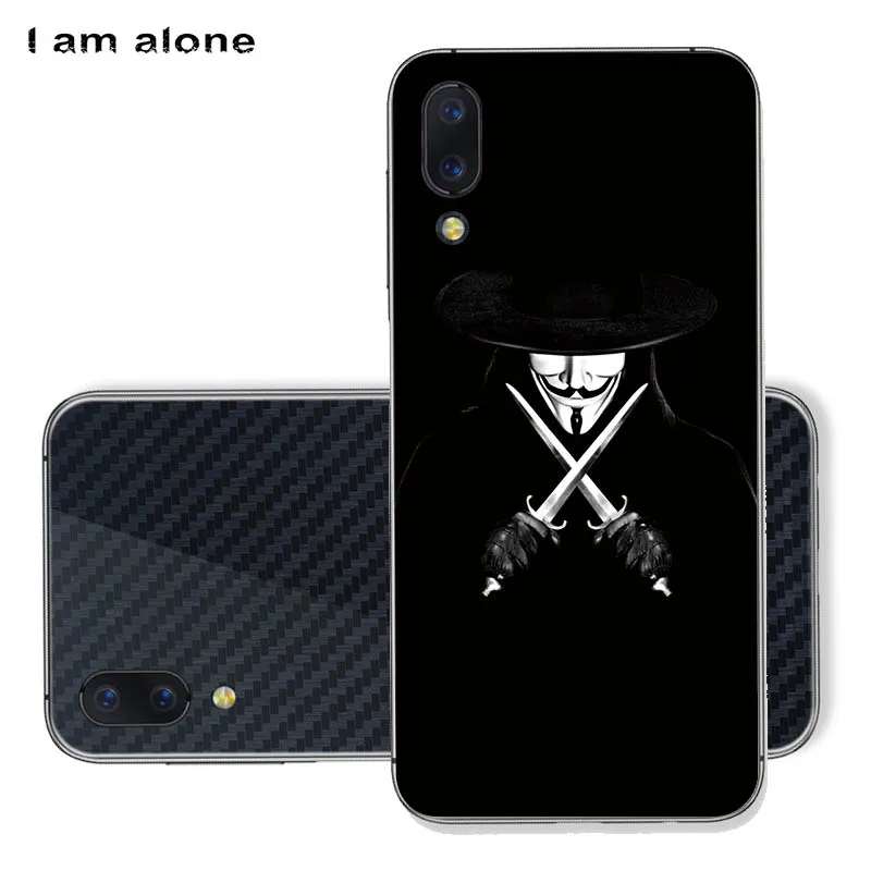 Чехлы для телефонов I am alone для Umidigi One Pro, 5,9 дюймов, модные черные мягкие чехлы из ТПУ для мобильных телефонов Umidigi One Pro - Цвет: Soft TPU S24