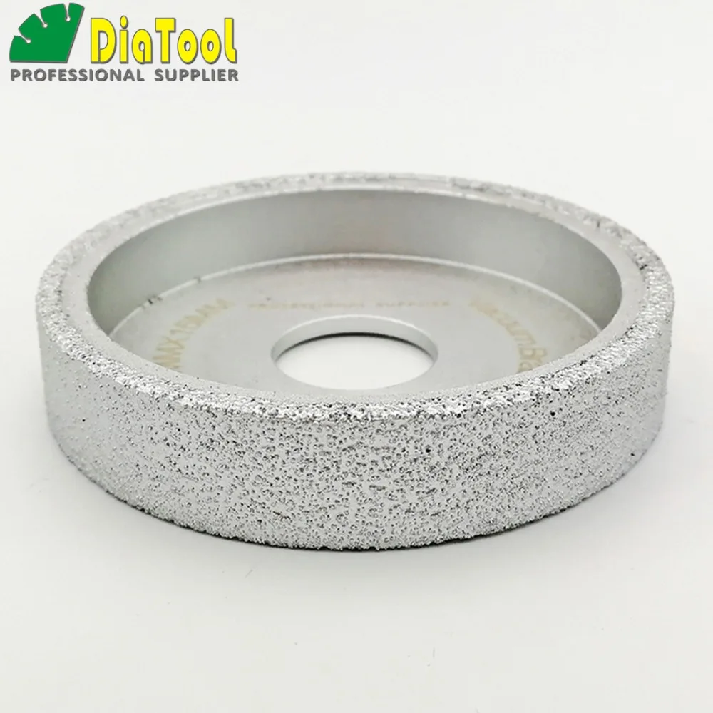 DIATOOL 75 мм x 15 мм вакуумной пайки алмазного шлифовального профиль колеса алмазной заточкой диски
