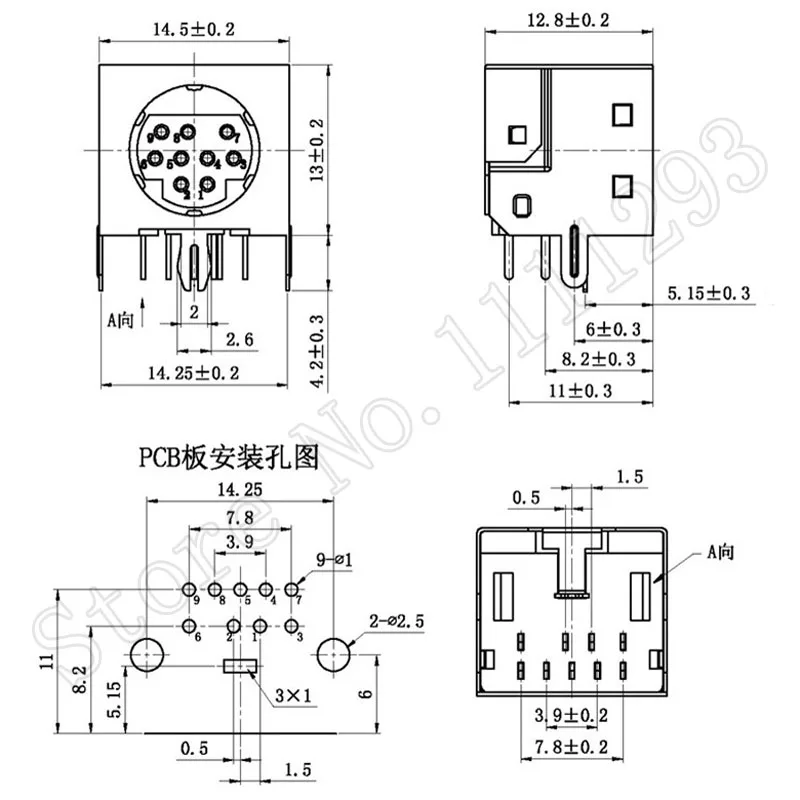 10-unids-lote-MD-carcasa-hembra-DIN-9-Mini-Pin-s-video-adaptador-enchufe-Mini-DIN.jpg