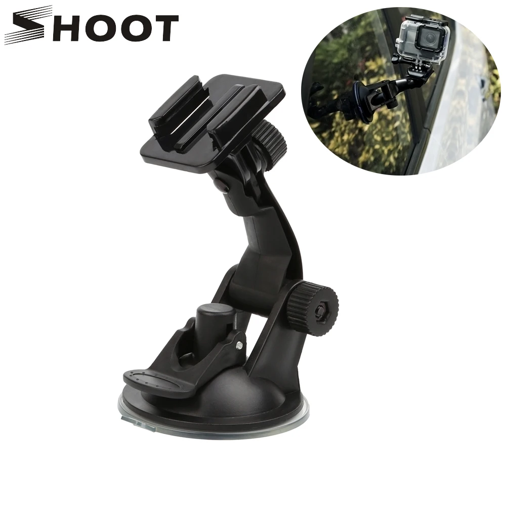 SJCAM Holder Go Pro Car Suction Cup Mount Holder Tripod Mount Adapter