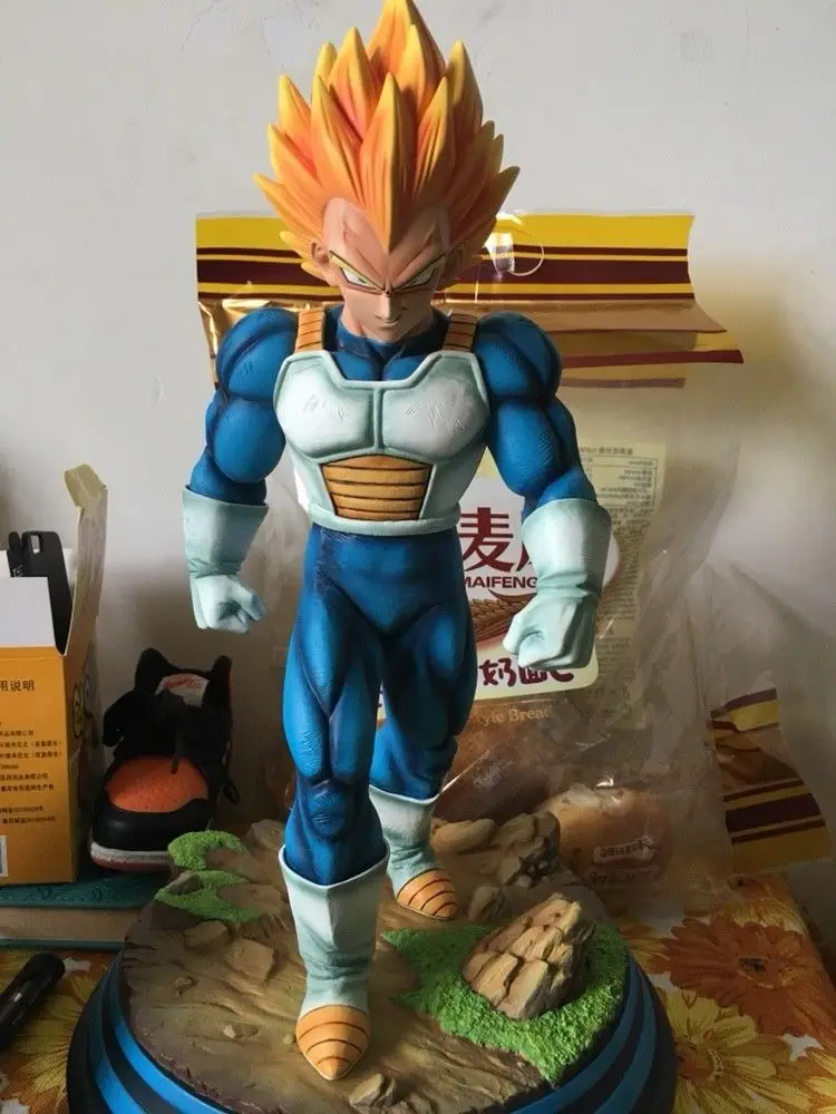 

In stock DBZ DragonBall Z SSJ Vegeta 1/6 Resin GK statue figure 13inch