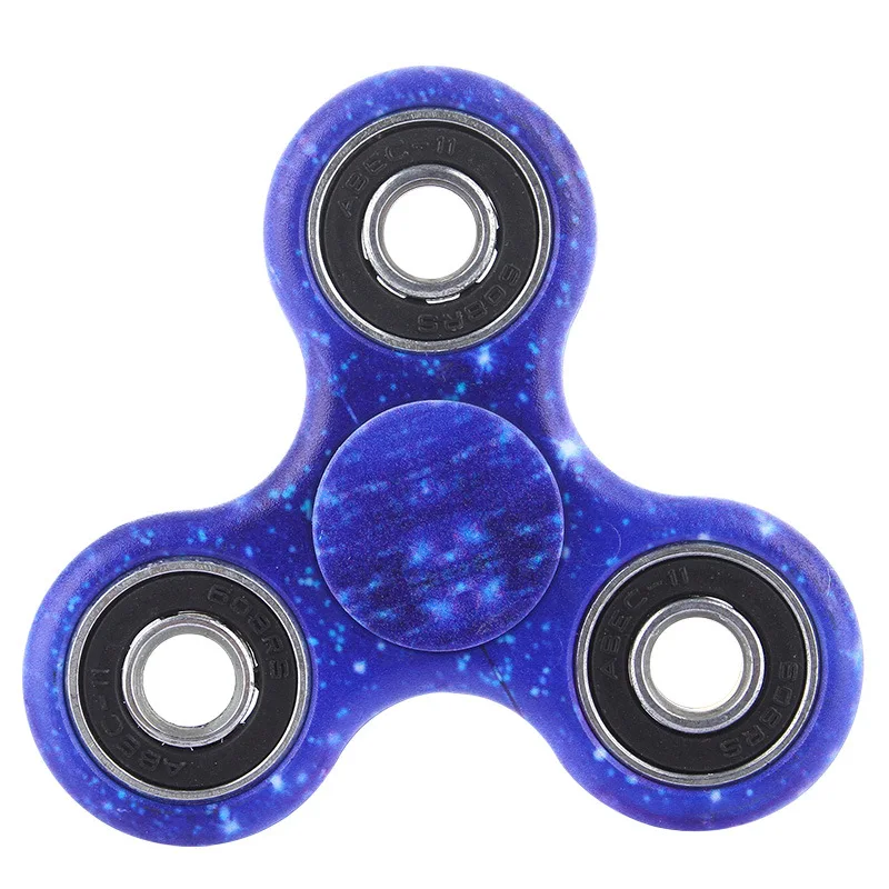 Камуфляжный Спиннер EDC Tri-Spinner Игрушки для спиннинга Металл красный Спиннер тревога и снятие стресса манипулятивная игрушка - Цвет: E