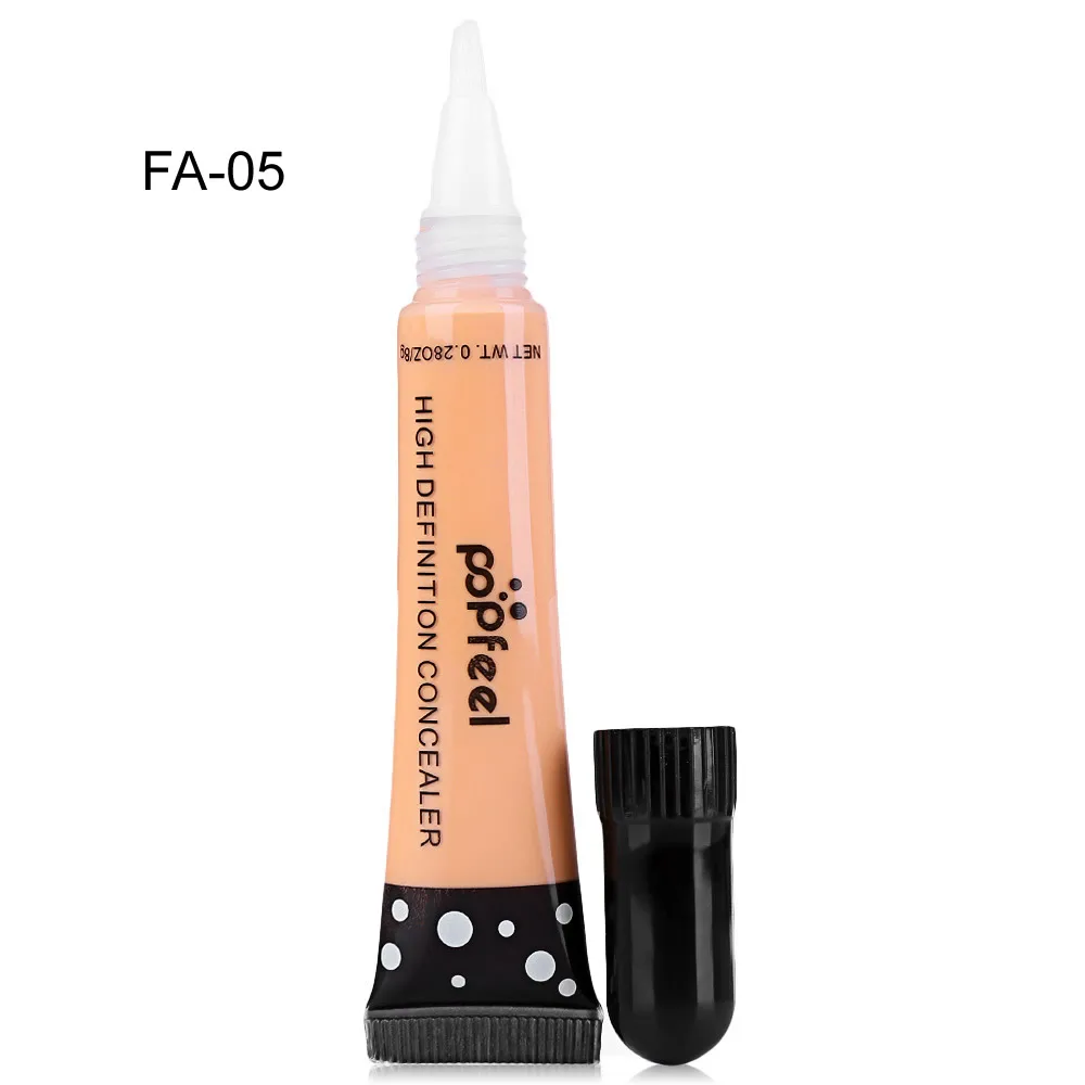 POPFEEL идеальное прикрытие уход за кожей лица, крем-основа contour Pro Макияж жидкий консилер макияж крем-основа, макияж, губная помада - Цвет: 5