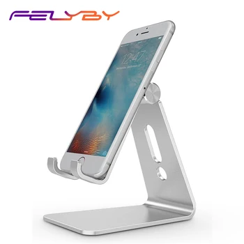 

Simple Universal Mobile Stand Flat Holder Anti-scratch and non-slip silicone pads for mobile charging and watching videos
