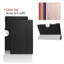 Ультратонкий чехол Funda для acer Iconia One 1" B3-A40 B3 A40 10,1 дюймов планшетный защитный чехол