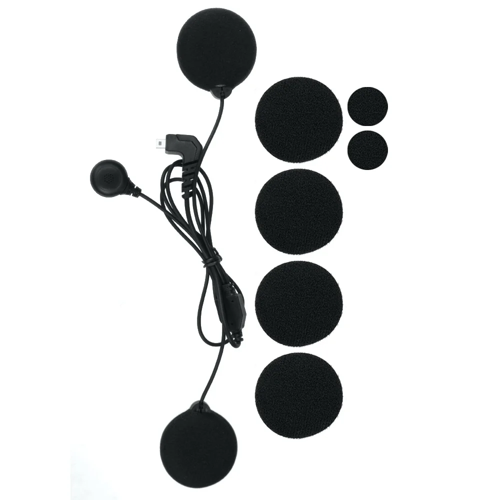 T MAX soft earphone headphone microphone work for T MAX motorcycle helmet intercom headset
