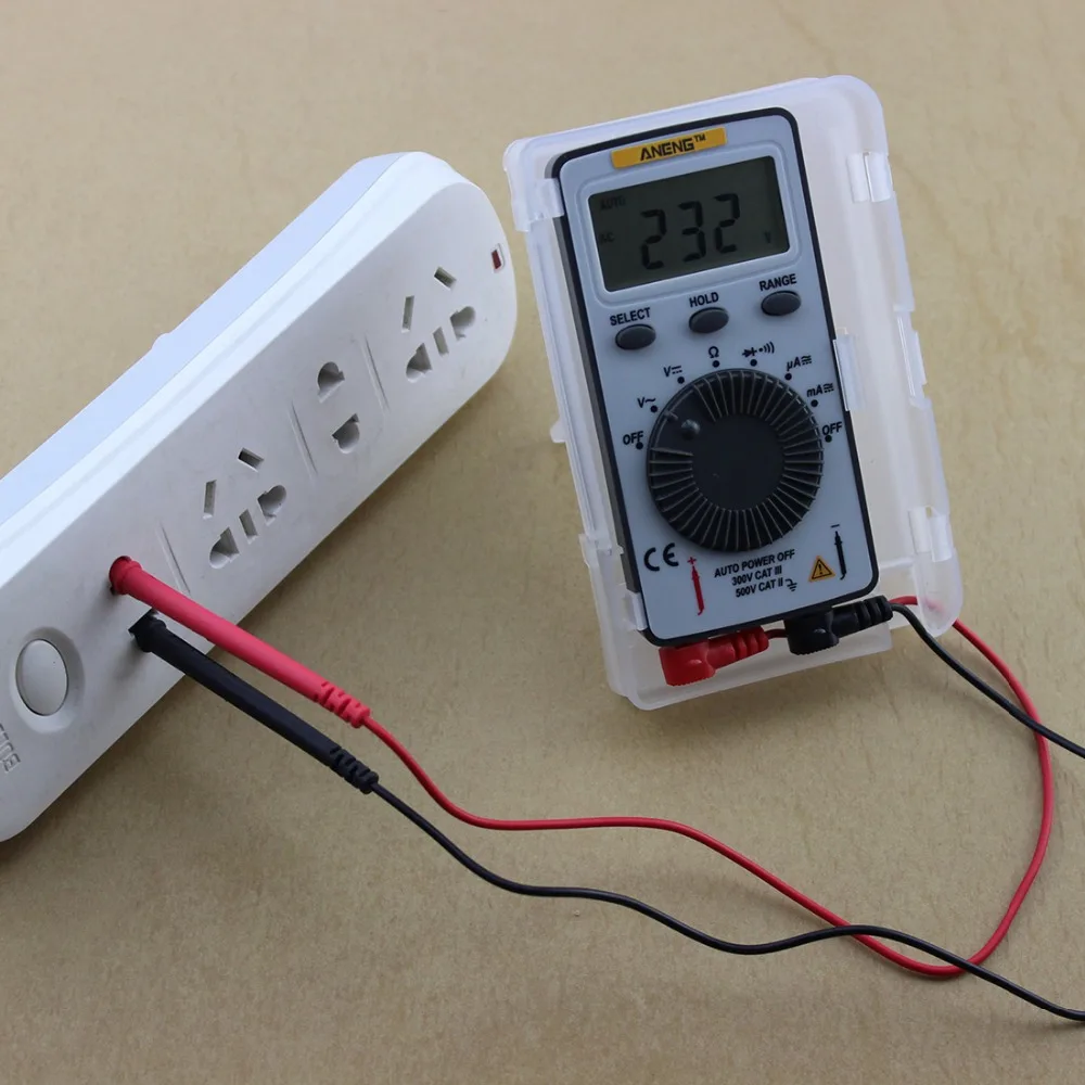 

1 PC New AN101 Pocket Digital Multimeter Backlight AC/DC Automatic Portable Meter