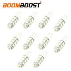 10 шт 12 V 10 W 168 194 28smd 5050 автомобилей Светодиодная лампа DC Индикатор высокой яркий 3528