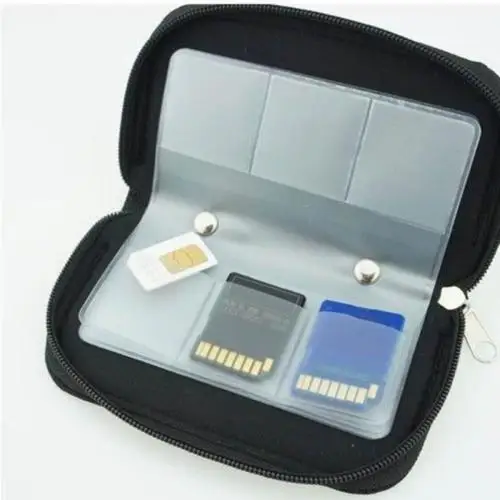 Чехлы для карт памяти SD Micro SD CF SDXC SDHC MMC флэш-карты памяти сумка для переноски Органайзер Хранитель организации хранения данных