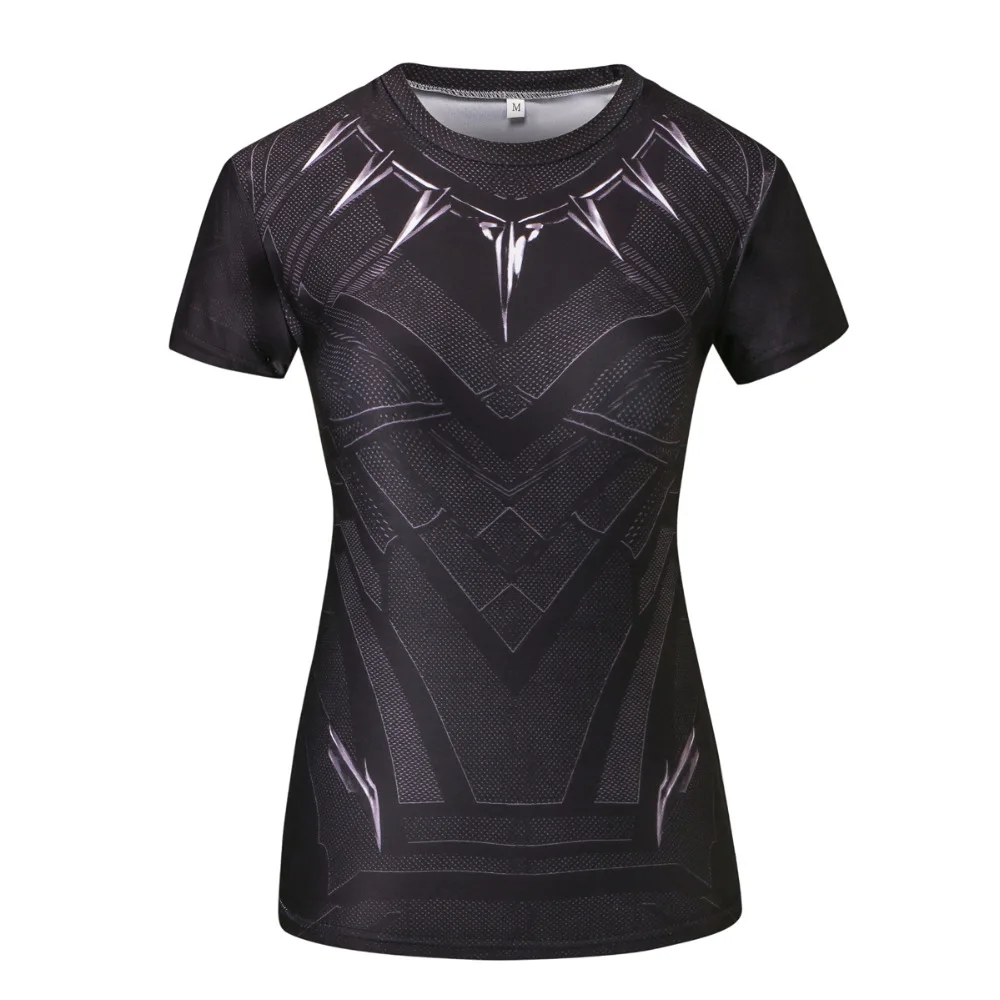 Компрессионная футболка супергерой для женщин Бэтмен/Капитан Америка/футболки фитнес-футболки Camiseta Feminina Прямая поставка