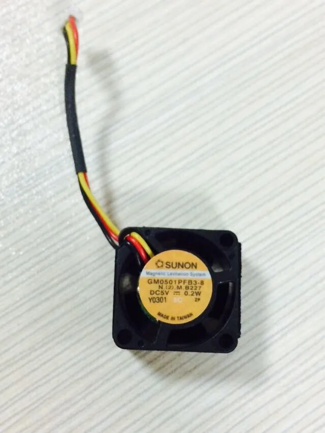 

New SUNON 2010 GM0501PFB3-8 0.2W 2CM 20*20*10MM magnetic motor micro heat fan