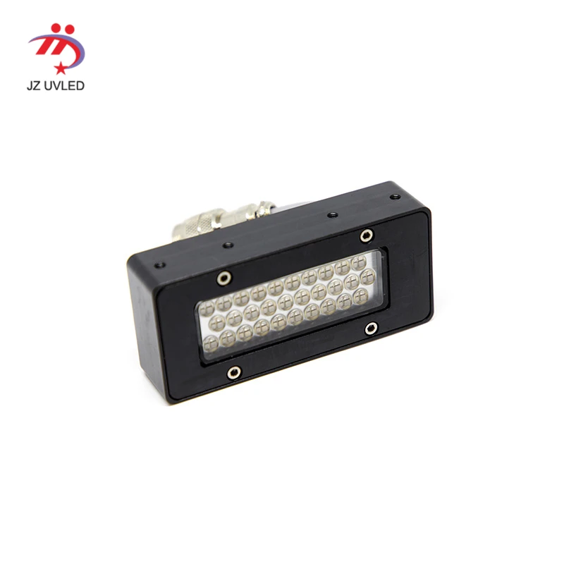 УФ лампа для отверждения чернил для Epson 2 ряда Dx5 печатающая головка планшетный принтер лак ультрафиолетовый свет гель Лечение COB светодиодный 395nm 70*20 мм