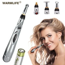 Новинка, электронная ручка для иглоукалывания, электрическая меридианская лазерная терапия, Массажная ручка, ручка меридиан, энергетическая ручка для облегчения боли, инструменты