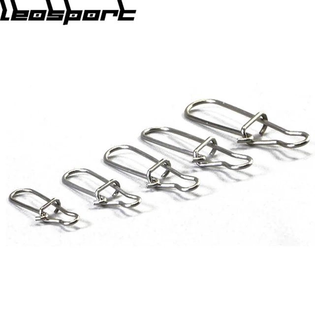 Special Offers 100PCS 00#/0#/1#/2#/4#/5#/6# Size Safety Snaps Fishing Swivel Hook Connector Stainless Steel Hook Lock Snap Swivels Solid Rings Special Offers 100PCS 00#/0#/1#/2#/4#/5#/6# Size Safety Snaps Fishing Swivel Hook Connector Stainless Steel Hook Lock Snap Swivels Solid Rings