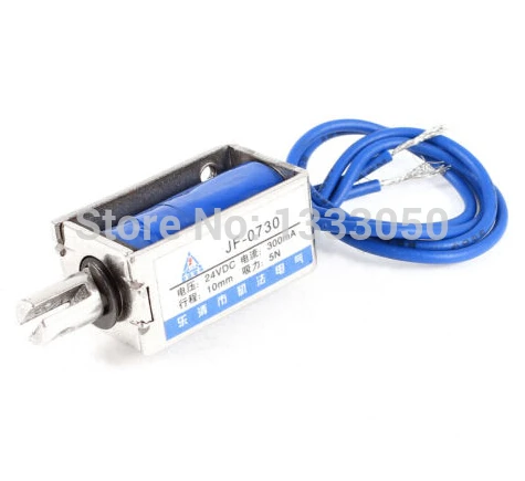 

DC24V 300mA 10mm 0.5Kg Pull Push Type Open Frame Solenoid Electromagnet sfaddf