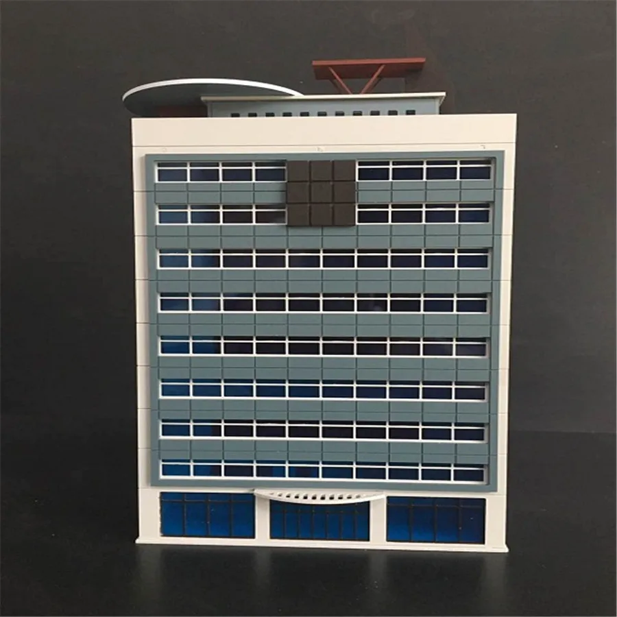 n scale train layout model n scale police building04
