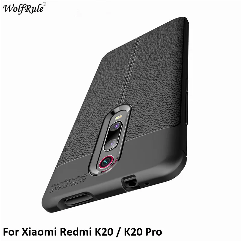 Чехол для Xiaomi Redmi K20 мягкий силиконовый бампер задней панели телефона чехол Xiomi Pro 6