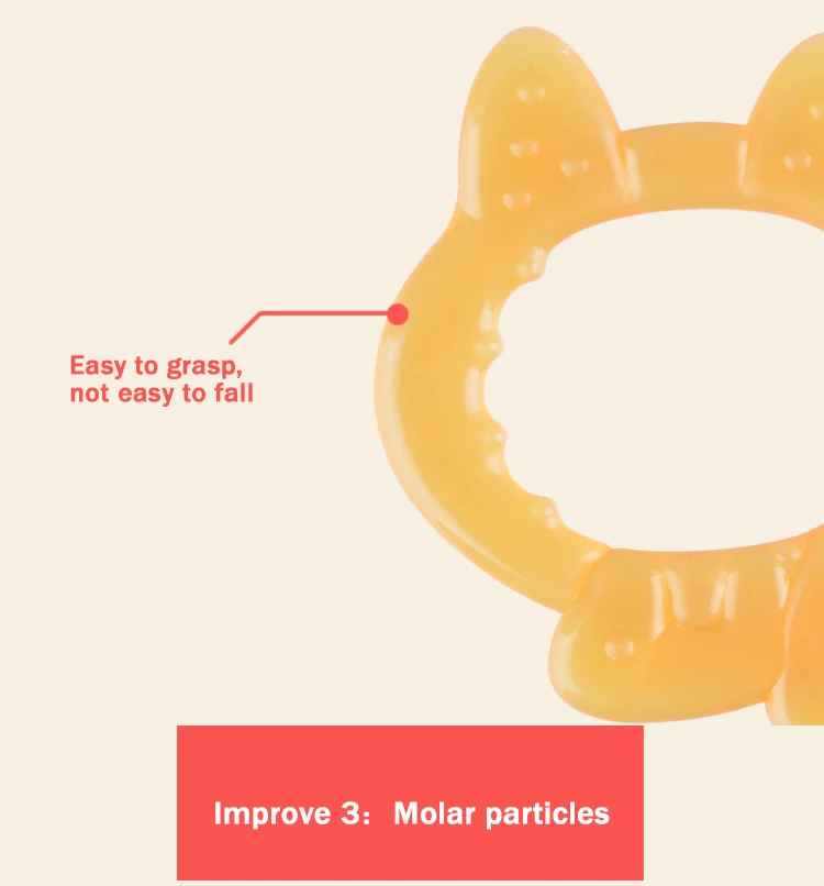 Безопасное детское Прорезыватель прорезывания зубов младенческой жевать игрушки силикона Зубная щётка младенцев стоматологической