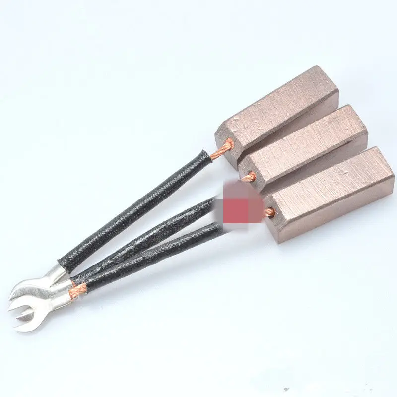 1 шт. 2/5 &quotx 1/2&quot x 5/32 &quotмотор медная Угольная щетка 10x12x30 мм|carbon brushes|motor carbon brushescarbon