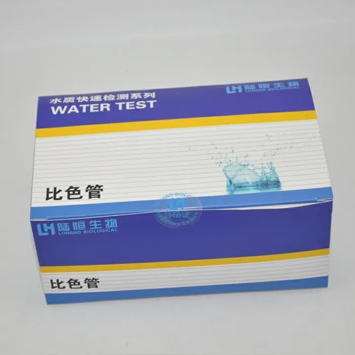 Copper colorimetric tube kit heavy metal copper determination of copper