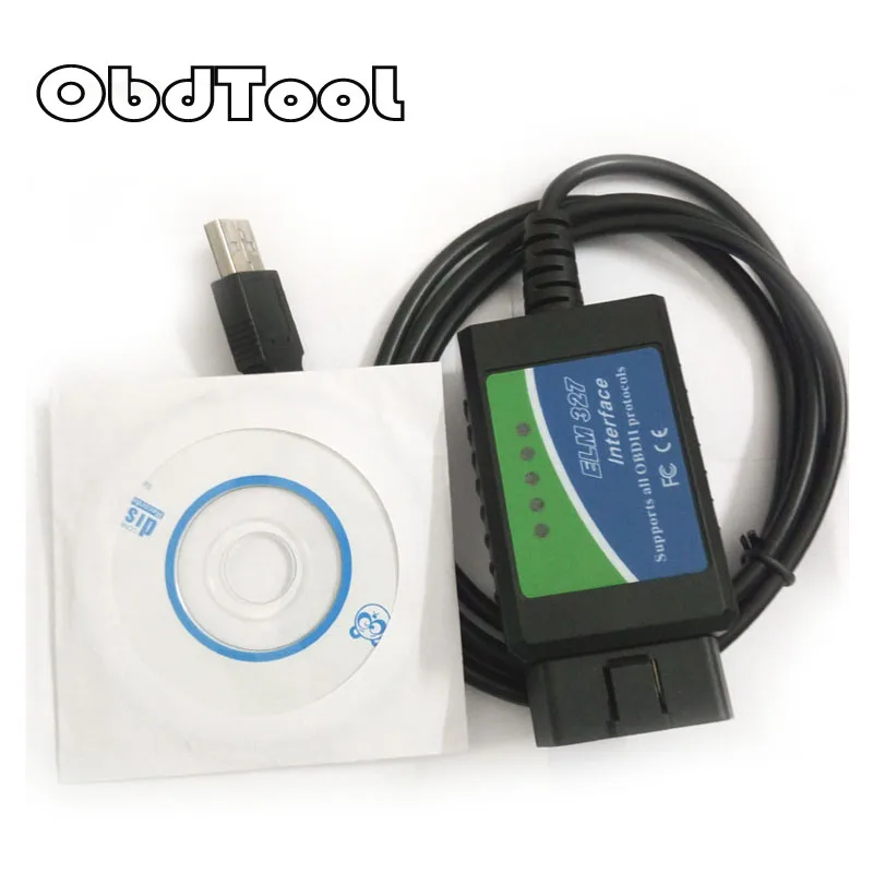 

ObdTooL New V1.5 ELM 327 USB Auto Doagnostic Scanner OBD2 OBD-II ELM327 Fault Code Reader Clearner Car Scan Tool