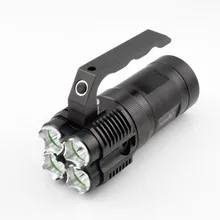 Фонарик 4000 4 шт. T6 Led Torch18650 астраиваемый Фонарь лампы Водонепроницаемый для использования вне помещений