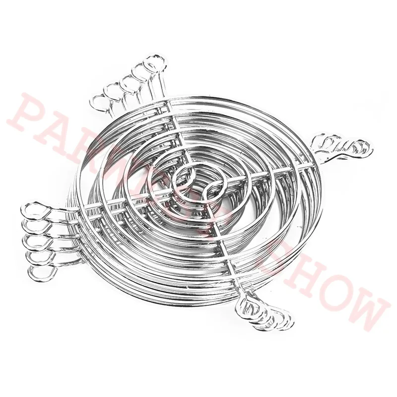 10pcs/lot PC 12*12Cm Arcade Game machine Fan Grill Protector Metal Finger Guard 120mm 12cm Silver Tone-Game parts | Спорт и
