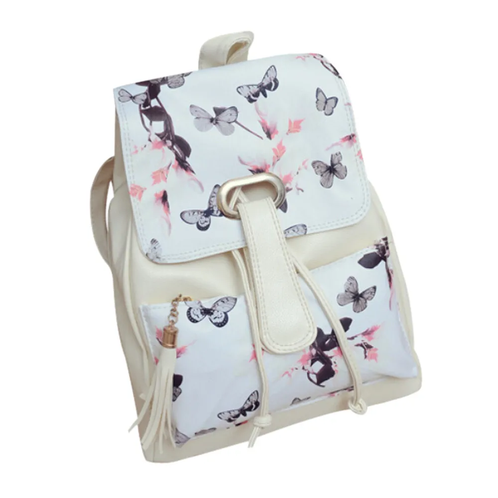 

2017 Fashion Women Travel Backpacks High Quality Leather Female Backpacks Famous Brand Designer School Bags wholesale #8541413