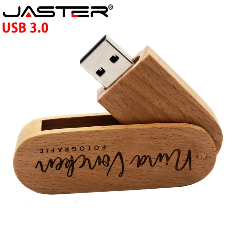 USB-флеш-накопитель JASTER takubi деревянный, 4/8/16/32/64 ГБ