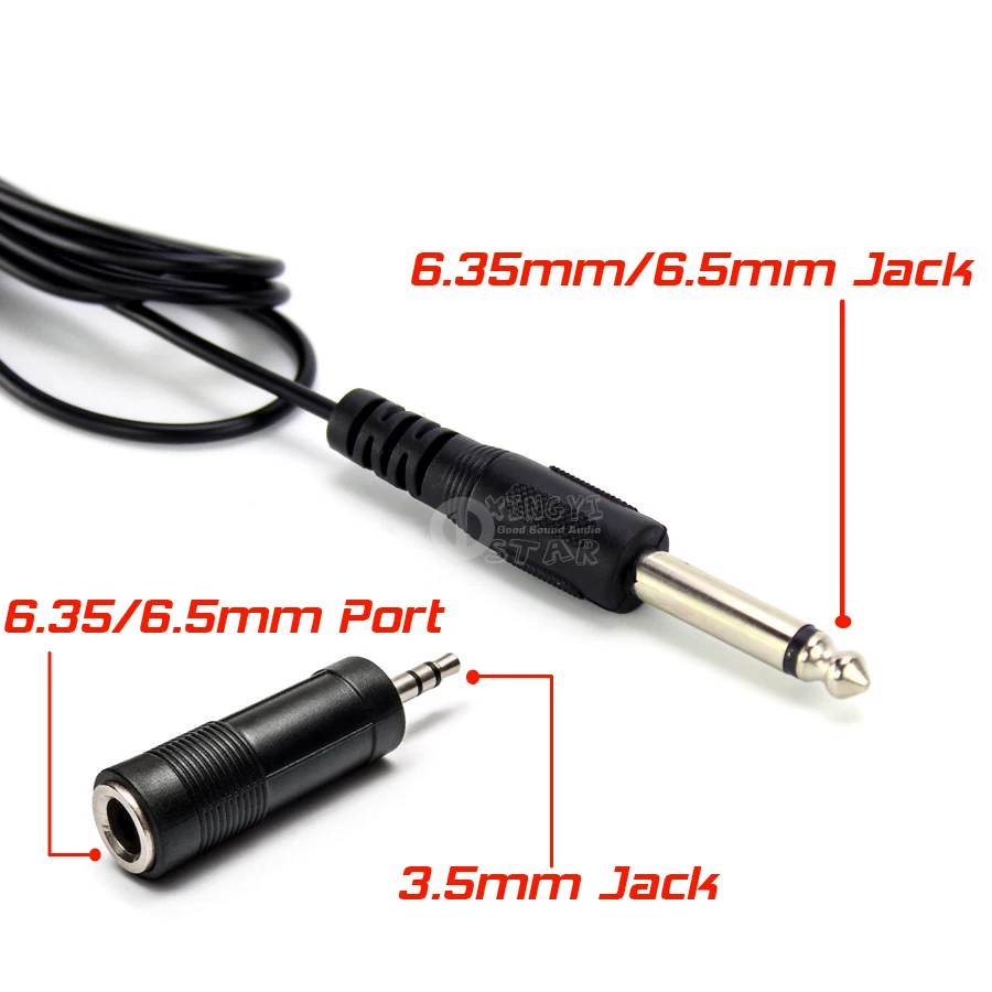 TA3F Mini XLR 3 Pin to 6 35mm 1 4 Male 3 5mm Jack Headphone Audio Cable Headset Line For AKG K271 K240 Headworn Earphone Wire