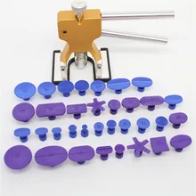 Car Auto Body Paintless Dent Removal Repair Tool Kits Dent Lifter for univeral cars with 34pcs /set Glue Puller Ferramentas