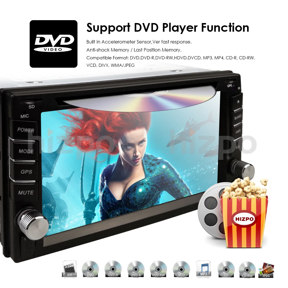 Cheap New! Universal 2Din In Dash Car DVD Player GPS Stereo Radio Touch screen BT USB Mirrorlink RDS 1024*600 SWC DTV Rear View Camera 12 Cheap New! Universal 2Din In Dash Car DVD Player GPS Stereo Radio Touch screen BT USB Mirrorlink RDS 1024*600 SWC DTV Rear View Camera 12