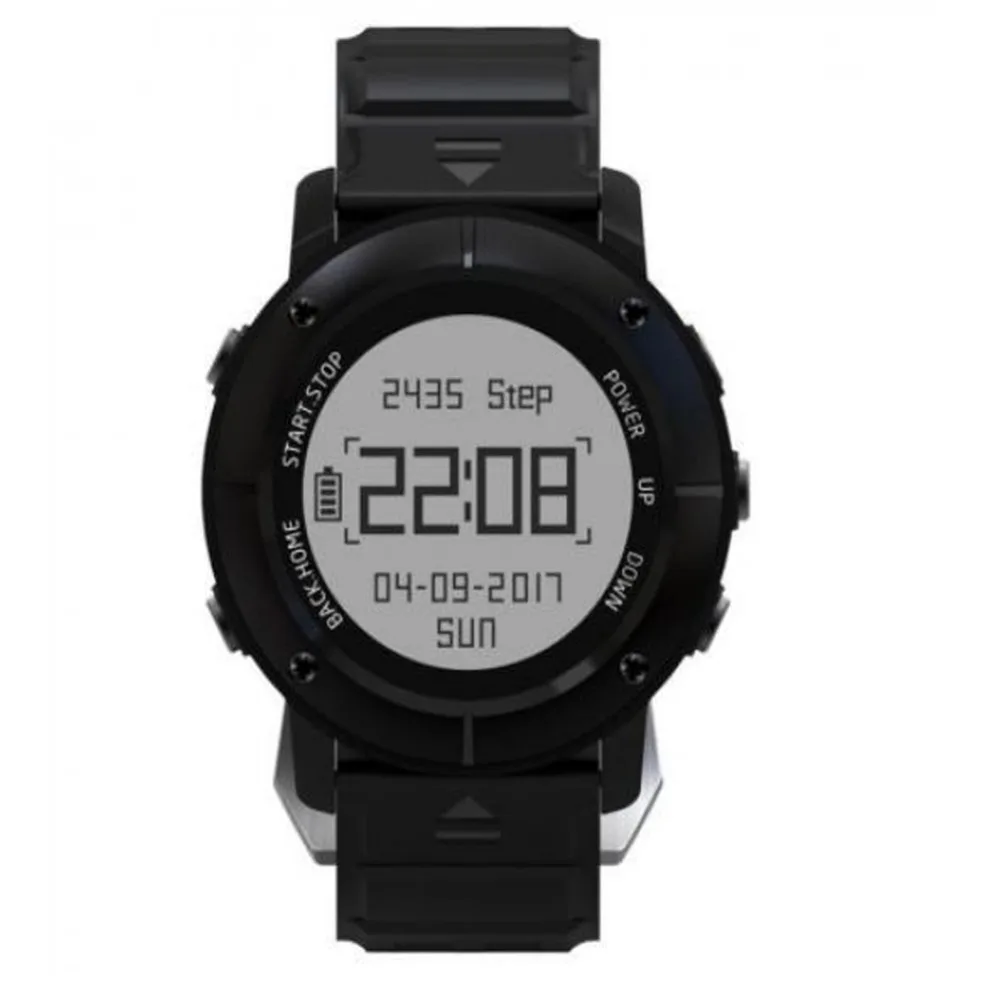 

Waterpoof UW80 GPS Watch SOS Thermometer Pressure Gauge Sport WatchHeart Rate Monitor Bluetooth Pedometer Wristwatch