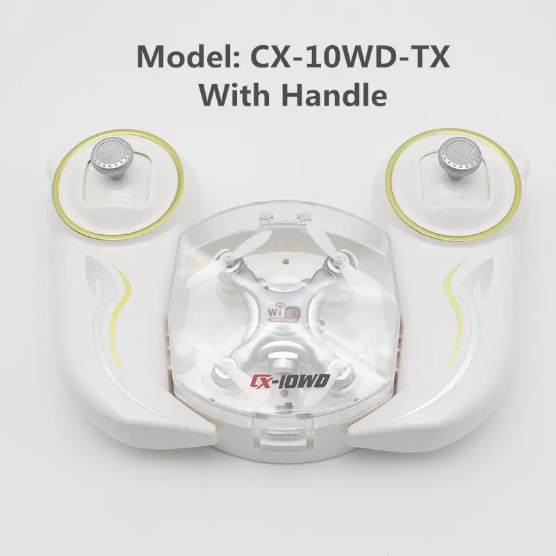 Cheerson CX-10WD CX10WD TX мини WI-FI FPV с высоким режим удержания 0.3MP Камера 2,4 г 6 оси телефон WI-FI режим управления RC Quadcopter RTF