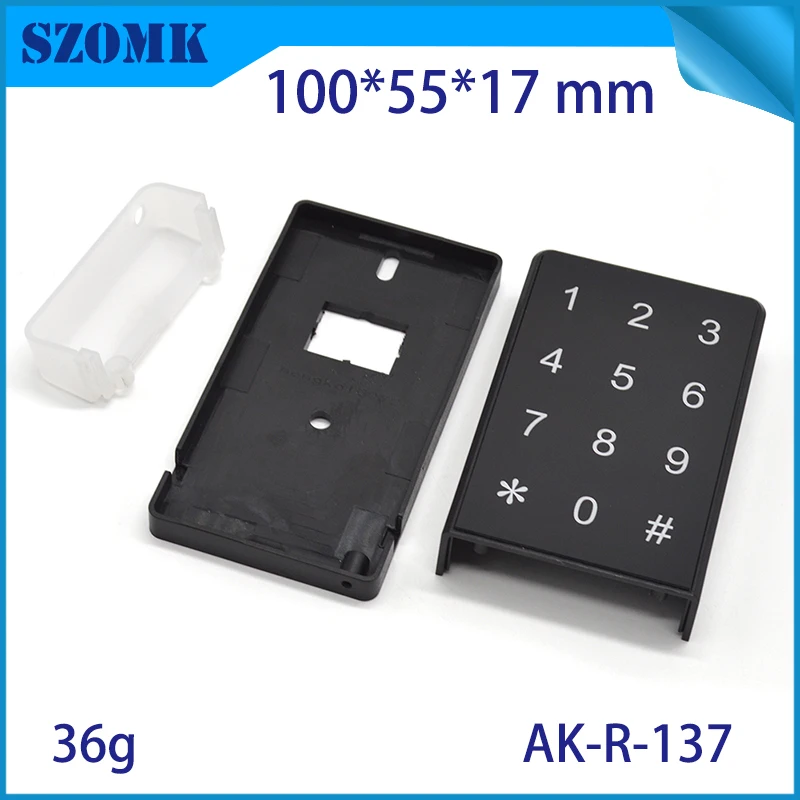 szomk plastic enclosure for electronics plastic case plastic box for electronics project RFID sensor junction box plastic housing access control system door entrance IC card reader control box  (13)