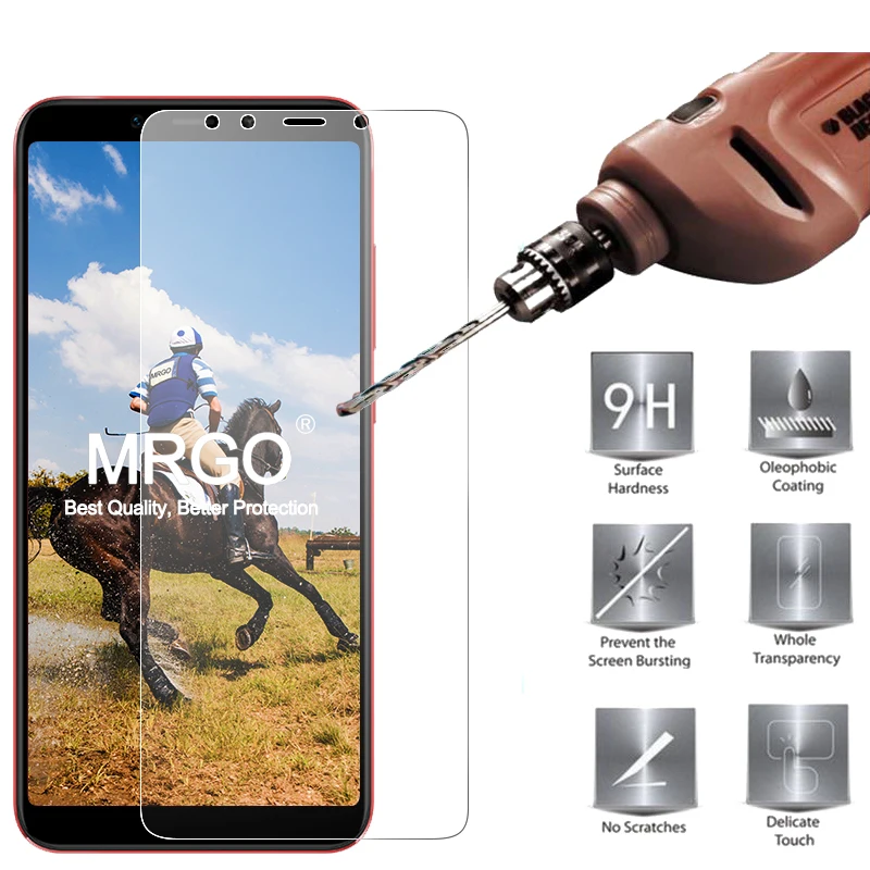 

Tempered Glass for Xiaomi Mi A2 Lite Screen Protector 2.5D 9H on the Phone Protective Safety Glass for Xiaomi MI A2 Lite Glass