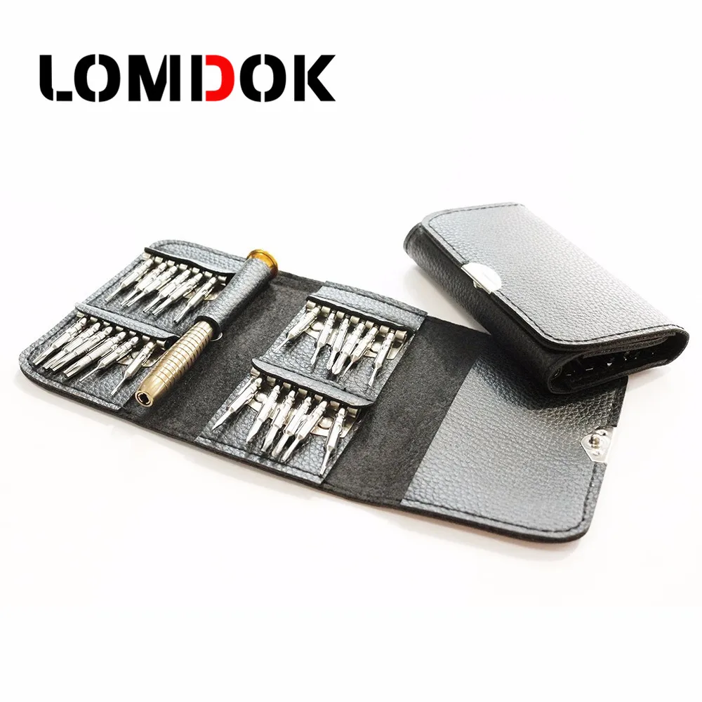 

LOMDOK Screwdriver Set 25 in 1 Torx Screwdriver Repair Tool Set For iPhone Cellphone Tablet PC Worldwide Store Hand tools