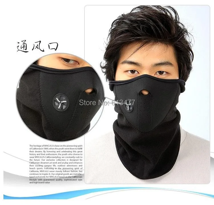 Winter warmer surgical windproof breathing anti dust masks mouth face