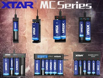 

XTAR MC Series MC1 MC2 MC2 Plus MC4 MC6 MC6II Charger USB Cable Protable Battery Charger for 10440 14500 18650 26650