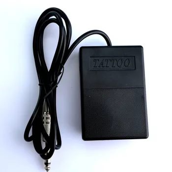 

Tattoo Foot Switch New Design Black Plastic Pedal Tattoo Machine Accessory Foot Tattoos Tools Free Shipping