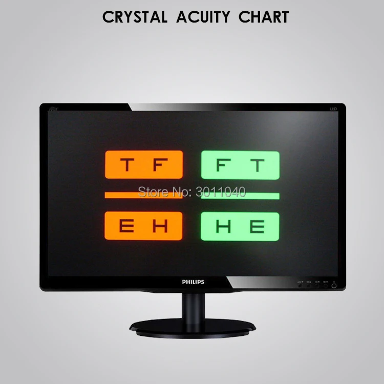  21.5TFT LED Liquid Crystal Visual Acuity Chart Projector Computer Eye Chart Optical Instruments opt