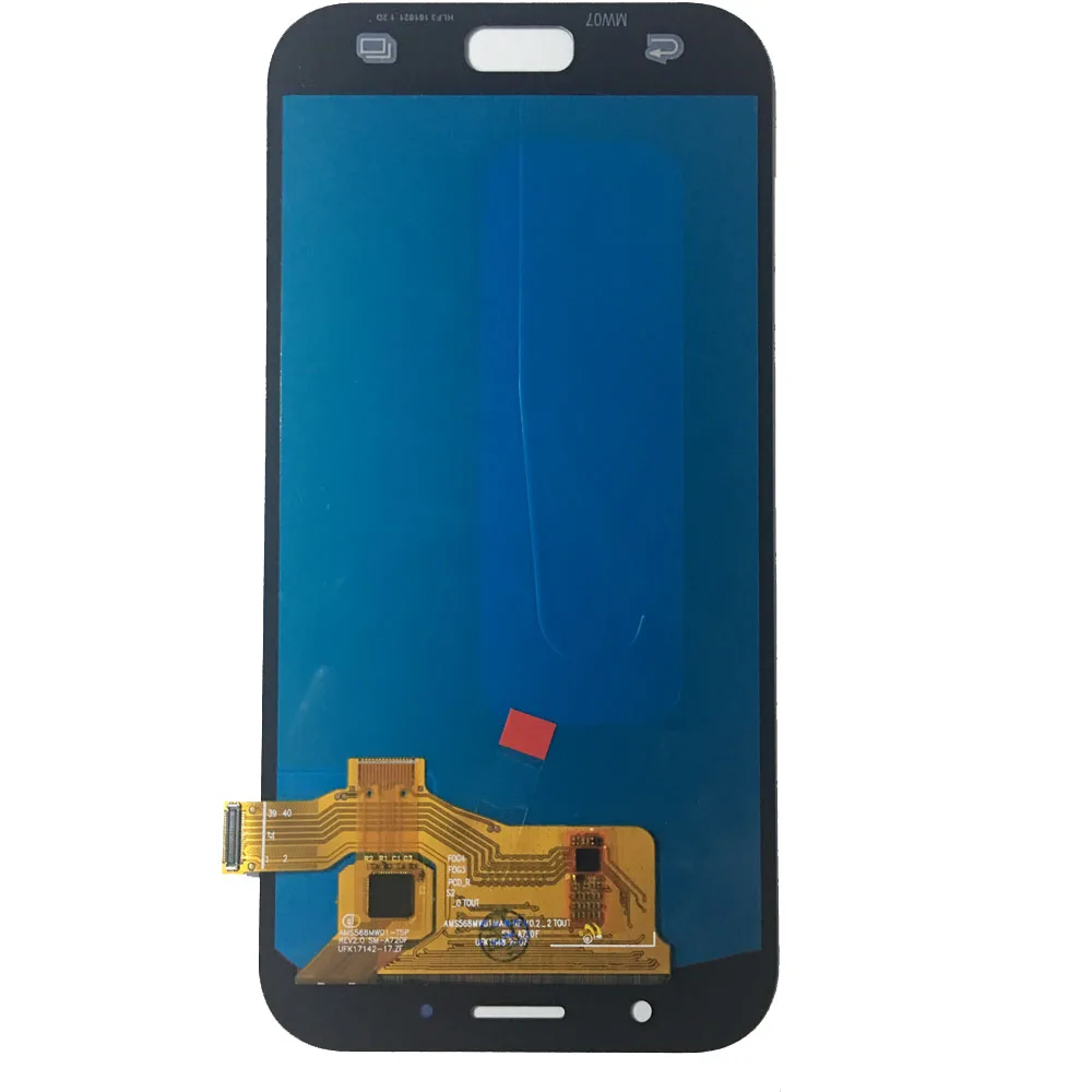 ЖК дисплей для Samsung Galaxy A7 2017 A720 A720F A720M OLED сенсорный экран дигитайзер в сборе