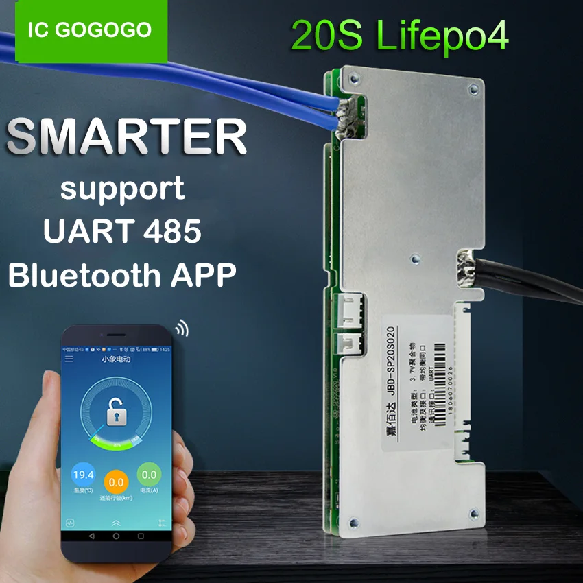 BMS Bluetooth Module UART Box FOR JBD smart Lithium Battery Protection Board