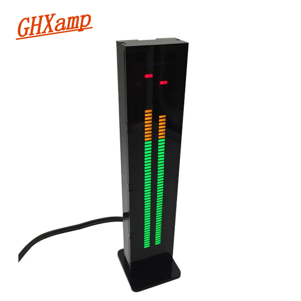 Nível de Exibição de Volume Medidor de Espectro de Música Eletrônico Faça Você Mesmo Kits 2.0 Canais 60-segmento Volume Profissional Table1pc As60 Led vu